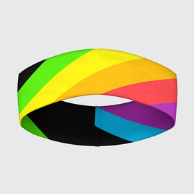 Повязка на голову 3D с принтом НЕОНОВЫЕ ЛИНИИ в городе Новоалтайск,  |  | abstraction | geometry | optic | optical | pattern | visual | абстракция | геометрия | линии | оптические | оптический узор | полосы | психоделика | разводы | текстуры | узор | узоры | фрактал