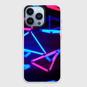 Чехол для iPhone 13 Pro с принтом ABSTRACTION NEON в городе Новоалтайск,  |  | Тематика изображения на принте: abstraction | geometry | optic | optical | pattern | visual | абстракция | геометрия | линии | оптические | оптический узор | полосы | психоделика | разводы | текстуры | узор | узоры | фрактал