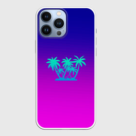 Чехол для iPhone 13 Pro Max с принтом Summer New в городе Новоалтайск,  |  | Тематика изображения на принте: art | summer | веселое | лето | пальмы