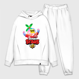 Мужской костюм хлопок OVERSIZE с принтом BRAWL STARS TROPICAL SPROUT. в городе Новоалтайск,  |  | brawl stars | crow | gale | leon | leon shark | max | mr.p | sally leon | shark | sprout | tara | tropical sprout | virus 8 bit | werewolf leon | акула | берли | бравл старс | ворон | макс | оборотень
