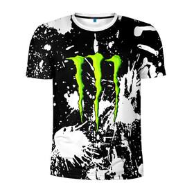 Мужская футболка 3D спортивная с принтом MONSTER ENERGY в городе Новоалтайск, 100% полиэстер с улучшенными характеристиками | приталенный силуэт, круглая горловина, широкие плечи, сужается к линии бедра | Тематика изображения на принте: black monster | bmx | claw | cybersport | energy | monster | monster energy | moto | motocross | race | sport | киберспорт | когти | монстер энерджи | монстр | мото | мотокросс | ралли | скейтбординг | спорт | энергия