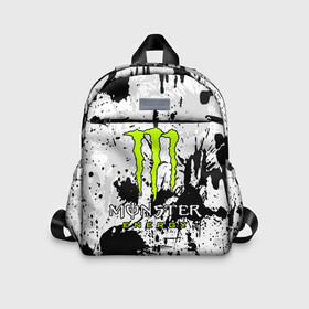 Детский рюкзак 3D с принтом MONSTER ENERGY в городе Новоалтайск, 100% полиэстер | лямки с регулируемой длиной, сверху петелька, чтобы рюкзак можно было повесить на вешалку. Основное отделение закрывается на молнию, как и внешний карман. Внутри дополнительный карман. По бокам два дополнительных кармашка | black monster | bmx | claw | cybersport | energy | monster | monster energy | moto | motocross | race | sport | киберспорт | когти | монстер энерджи | монстр | мото | мотокросс | ралли | скейтбординг | спорт | энергия