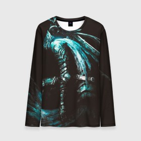 Мужской лонгслив 3D с принтом Dark Souls 3 Artorias art в городе Новоалтайск, 100% полиэстер | длинные рукава, круглый вырез горловины, полуприлегающий силуэт | art | artorias | dark | fantasy | games | souls | арт | души | игра | темные | фантастика