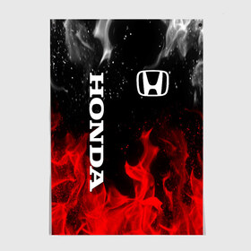 Постер с принтом HONDA в городе Новоалтайск, 100% бумага
 | бумага, плотность 150 мг. Матовая, но за счет высокого коэффициента гладкости имеет небольшой блеск и дает на свету блики, но в отличии от глянцевой бумаги не покрыта лаком | acura | auto | cr z | honda | honda power | japan | japanese | nsx | sport | авто | автомобиль | автомобильные | акура | бренд | марка | машины | спорт | хонда | япония
