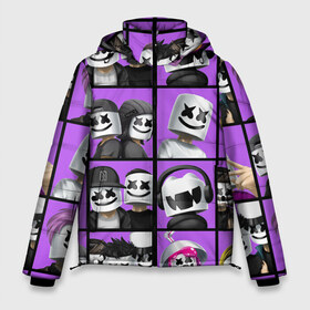 Мужская зимняя куртка 3D с принтом Marshmello Style в городе Новоалтайск, верх — 100% полиэстер; подкладка — 100% полиэстер; утеплитель — 100% полиэстер | длина ниже бедра, свободный силуэт Оверсайз. Есть воротник-стойка, отстегивающийся капюшон и ветрозащитная планка. 

Боковые карманы с листочкой на кнопках и внутренний карман на молнии. | dj | fortnite | marsh | marshmello | usa | америка | диджей | игра | клубная музыка | мармело | марш | маршм | маршмелло | маршмеллоу | музыка | музыкант | форт | фортнайт