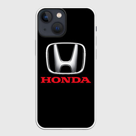 Чехол для iPhone 13 mini с принтом HONDA в городе Новоалтайск,  |  | acura | auto | cr z | honda | honda power | japan | japanese | nsx | sport | авто | автомобиль | автомобильные | акура | бренд | марка | машины | спорт | хонда | япония