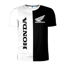 Мужская футболка 3D спортивная с принтом HONDA в городе Новоалтайск, 100% полиэстер с улучшенными характеристиками | приталенный силуэт, круглая горловина, широкие плечи, сужается к линии бедра | Тематика изображения на принте: acura | auto | cr z | honda | honda power | japan | japanese | nsx | sport | авто | автомобиль | автомобильные | акура | бренд | марка | машины | спорт | хонда | япония