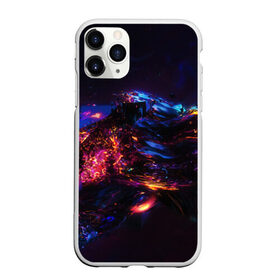 Чехол для iPhone 11 Pro Max матовый с принтом ФРАКТАЛЬНЫЙ НЕОН в городе Новоалтайск, Силикон |  | Тематика изображения на принте: abstraction | geometry | optic | optical | pattern | visual | абстракция | геометрия | линии | оптические | оптический узор | полосы | психоделика | разводы | текстуры | узор | узоры | фрактал