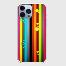 Чехол для iPhone 13 Pro Max с принтом РАДУЖНАЯ ГЕОМЕТРИЯ в городе Новоалтайск,  |  | abstraction | geometry | optic | optical | pattern | visual | абстракция | геометрия | линии | оптические | оптический узор | полосы | психоделика | разводы | текстуры | узор | узоры | фрактал