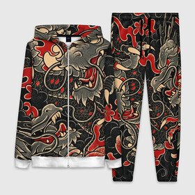 Женский костюм 3D с принтом Dsquared tatoo DRAGON в городе Новоалтайск,  |  | disquared tatoo | disquared тату | dragon | japan | восток | дракон | знак | иероглифы | китай | надписи | символ | тату | татуировки | япония
