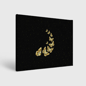 Холст прямоугольный с принтом Golden Butterfly in Space в городе Новоалтайск, 100% ПВХ |  | black | summer | wings | ангел | бабочка | бабочки | блестки | блестящий | девушке | желтые | животные | звезды | звери | золото | золотые | космос | крылья | летать | летний | лето | мотылек | насекомое | ночные