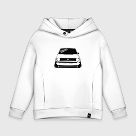 Детское худи Oversize хлопок с принтом Volkswagen Golf | Фольксваген Гольф (Z) в городе Новоалтайск, френч-терри — 70% хлопок, 30% полиэстер. Мягкий теплый начес внутри —100% хлопок | боковые карманы, эластичные манжеты и нижняя кромка, капюшон на магнитной кнопке | Тематика изображения на принте: amarok | arteon | bora | caravelle | golf | polo | scirocco | teramont | tiguan | touareg | transporter | volkswagen | vw | wv | авто | автомобиль | ам | бора | бренд | народный автомобиль | фольксваген