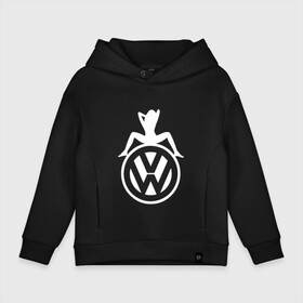Детское худи Oversize хлопок с принтом Volkswagen Girl | Фольксваген (Z) в городе Новоалтайск, френч-терри — 70% хлопок, 30% полиэстер. Мягкий теплый начес внутри —100% хлопок | боковые карманы, эластичные манжеты и нижняя кромка, капюшон на магнитной кнопке | Тематика изображения на принте: amarok | arteon | bora | caravelle | golf | polo | scirocco | teramont | tiguan | touareg | transporter | volkswagen | vw | wv | авто | автомобиль | ам | бора | бренд | народный автомобиль | фольксваген