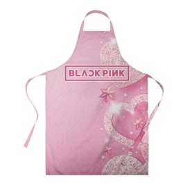 Фартук 3D с принтом BlackPink  в городе Новоалтайск, 100% полиэстер | общий размер — 65 х 85 см, ширина нагрудника — 26 см, горловина — 53 см, длина завязок — 54 см, общий обхват в поясе — 173 см. Принт на завязках и на горловине наносится с двух сторон, на основной части фартука — только с внешней стороны | blackpink | ddu du ddu du | jennie | jisoo | k pop | lisa | rose | блекпинк | дду ду дду ду | дженни | джису | лисы | розэ