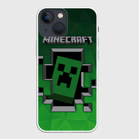Чехол для iPhone 13 mini с принтом Minecraft в городе Новоалтайск,  |  | funny | mine | minecraft | mods | noob | pro | skins | story | vs | zombie | данженс | инди | конструктор | майнкрафт | моды | нуб | скин | скрипер | шахта