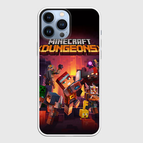 Чехол для iPhone 13 Pro Max с принтом Minecraft Dungeons в городе Новоалтайск,  |  | dungeons | game | microsoft | minecraft | pixel | выживание | зомби | игра | крафт | крипер | лава | летсплей | майнкрафт | майнкрафтер | майнкрафтеры | пиксели | пиксель | пиксельный