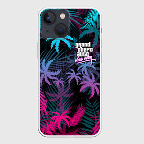 Чехол для iPhone 13 mini с принтом GTA VICE CITY в городе Новоалтайск,  |  | grand theft auto | grove street | grove street 4 life | gta | gta 4 | gta 5 | gta sa | gta v | gta vice city | samp | san andreas | vice city | грув стрит | игры | самп | сан андреас