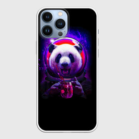 Чехол для iPhone 13 Pro Max с принтом Панда космонавт в городе Новоалтайск,  |  | Тематика изображения на принте: panda | абстракция | арт | галактика | животное | животные | зверь | картинка | космос | неон | панда | рисунок