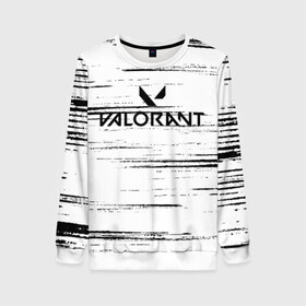 Женский свитшот 3D с принтом Valorant. в городе Новоалтайск, 100% полиэстер с мягким внутренним слоем | круглый вырез горловины, мягкая резинка на манжетах и поясе, свободная посадка по фигуре | cs:go | esport | game | league of legends | overwatch | rainbow six siege | valorant | битвы | земля ближайшего будущего | игра | киберспорт | шутер