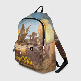 Рюкзак 3D с принтом Pubg Mobile в городе Новоалтайск, 100% полиэстер | лямки с регулируемой длиной, сверху петелька, чтобы рюкзак можно было повесить на вешалку. Основное отделение закрывается на молнию, как и внешний карман. Внутри два дополнительных кармана, один из которых закрывается на молнию. По бокам два дополнительных кармашка | Тематика изображения на принте: battleground | game | gamer | playerunknown battleground | pubg | pubg mobile | royal battle | битва | детские | игра | мужские | оружие | пабж