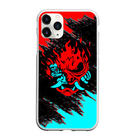 Чехол для iPhone 11 Pro матовый с принтом CYBERPUNK 2077 SAMURAI в городе Новоалтайск, Силикон |  | cd project red | cyberpunk 2077 | demon | keanu reeves | samurai | smile | демон | киану ривз | киберпанк 2077 | самураи | смайл