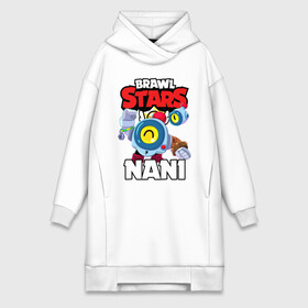 Платье-худи хлопок с принтом BRAWL STARS NANI в городе Новоалтайск,  |  | bibi | brawl stars | coach mike | crow | gale | leon | leon shark | max | mecha crow | mortis | mr.p | nani | phoenix | sally leon | sandy | spike | sprout | tara | virus 8 bit | werewolf | ворон | оборотень