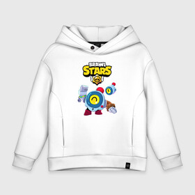 Детское худи Oversize хлопок с принтом BRAWL STARS NANI в городе Новоалтайск, френч-терри — 70% хлопок, 30% полиэстер. Мягкий теплый начес внутри —100% хлопок | боковые карманы, эластичные манжеты и нижняя кромка, капюшон на магнитной кнопке | Тематика изображения на принте: bibi | brawl stars | coach mike | crow | gale | leon | leon shark | max | mecha crow | mortis | mr.p | nani | phoenix | sally leon | sandy | spike | sprout | tara | virus 8 bit | werewolf | ворон | оборотень