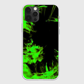 Чехол для iPhone 12 Pro Max с принтом ЗЕЛЁНЫЙ ОГОНЬ в городе Новоалтайск, Силикон |  | Тематика изображения на принте: bright | fire | flame | heat | light | wildfire | искры | огненный | огонь | пламя | пожар