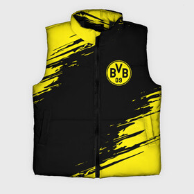 Мужской жилет утепленный 3D с принтом BORUSSIA в городе Новоалтайск,  |  | borussia | fc | football | football club | sport | боруссия | спорт | спортивные | униформа | фк | футбол | футбольный клуб