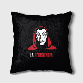 Подушка 3D с принтом БУМАЖНЫЙ ДОМ / LA CASA DE PAPEL в городе Новоалтайск, наволочка – 100% полиэстер, наполнитель – холлофайбер (легкий наполнитель, не вызывает аллергию). | состоит из подушки и наволочки. Наволочка на молнии, легко снимается для стирки | la casa de papel | netflix | банда | бумажный дом | дф сфыф ву зфзуд | испанский | криминал | ла каса де папель | мафия | надпись | профессор | сопротивление