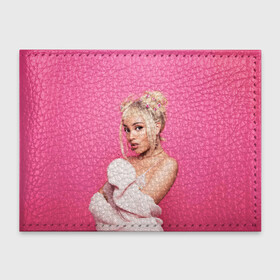 Обложка для студенческого билета с принтом DOJA CAT в городе Новоалтайск, натуральная кожа | Размер: 11*8 см; Печать на всей внешней стороне | Тематика изображения на принте: amala | amalaratna zandile dlamini | doja cat | hot pink | mooo | music | pink | rap | say so | интернет | корова | мем | музыка | мууу | розовый | рэп