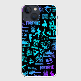 Чехол для iPhone 13 mini с принтом FORTNITE в городе Новоалтайск,  |  | deadmau5 | fortnite | fortnite 2 | fortnite x маршмелло | ikonik | marshmello | ninja | ninja streamer | raven | travis scott | ворон | иконик | ниндзя | пили | рейвен | трэвис скотт | фортнайт