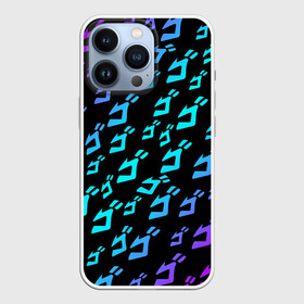 Чехол для iPhone 13 Pro с принтом JOJO S BIZARRE ADVENTURE NEON в городе Новоалтайск,  |  | adventure | jojo | jojo s bizarre | jojo’s bizarre adventure | killer queen | yare yare daze | аниме | джоджо | манга | невероятные приключения джоджо | яре яре дазе