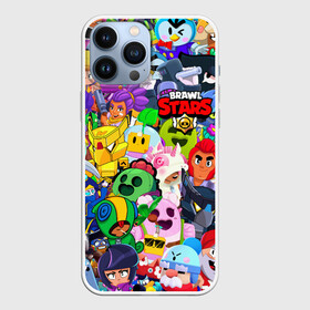 Чехол для iPhone 13 Pro Max с принтом BRAWL STARS ВСЕ БРАВЛЕРЫ в городе Новоалтайск,  |  | Тематика изображения на принте: bibi | brawl stars | coach mike | crow | gale | leon | leon shark | max | mecha crow | mortis | mr.p | nani | phoenix | sally leon | sandy | spike | sprout | tara | virus 8 bit | werewolf | ворон | оборотень
