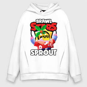 Мужское худи Oversize хлопок с принтом BRAWL STARS SPROUT в городе Новоалтайск, френч-терри — 70% хлопок, 30% полиэстер. Мягкий теплый начес внутри —100% хлопок | боковые карманы, эластичные манжеты и нижняя кромка, капюшон на магнитной кнопке | bibi | brawl stars | coach mike | crow | gale | leon | leon shark | max | mecha crow | mortis | mr.p | nani | phoenix | sally leon | sandy | spike | sprout | tara | virus 8 bit | werewolf | ворон | оборотень