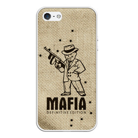 Чехол для iPhone 5/5S матовый с принтом Mafia 2 в городе Новоалтайск, Силикон | Область печати: задняя сторона чехла, без боковых панелей | Тематика изображения на принте: 2 | 2020 | definitive | edition | mafia | банда | вито | гангстеры | герои | дон | игра | капоне | компьютерная | корлеоне | крестный | культ | мафия | мешковина | настольная | отец | персонаж | фильм