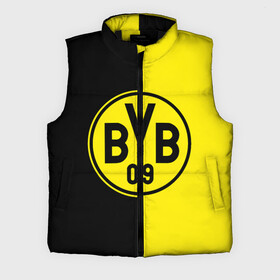 Мужской жилет утепленный 3D с принтом BORUSSIA в городе Новоалтайск,  |  | borussia | fc | football | football club | sport | боруссия | спорт | спортивные | униформа | фк | футбол | футбольный клуб