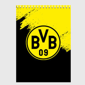 Скетчбук с принтом BORUSSIA в городе Новоалтайск, 100% бумага
 | 48 листов, плотность листов — 100 г/м2, плотность картонной обложки — 250 г/м2. Листы скреплены сверху удобной пружинной спиралью | borussia | fc | football | football club | sport | боруссия | спорт | спортивные | униформа | фк | футбол | футбольный клуб