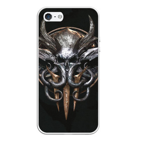 Чехол для iPhone 5/5S матовый с принтом baldur`s gate 3 в городе Новоалтайск, Силикон | Область печати: задняя сторона чехла, без боковых панелей | Тематика изображения на принте: baldur s | baldur s gate | baldur s gate 3 | demons | knights | monsters | балдур | демоны | игры | монстры | рыцари