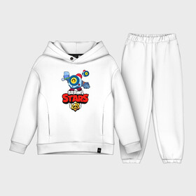 Детский костюм хлопок Oversize с принтом Nani   Brawl Stars в городе Новоалтайск,  |  | бравл | бравлер | бравлпасс | бравлстарс | бравлстарсигра | бравлстарсновыйперс | бравлы | нани | робот