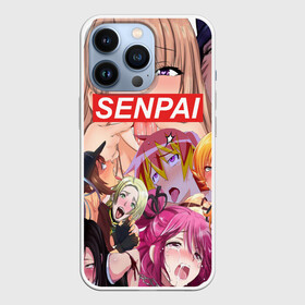 Чехол для iPhone 13 Pro с принтом SENPAI в городе Новоалтайск,  |  | Тематика изображения на принте: ahegao | anime | kawai | kowai | oppai | otaku | senpai | sugoi | waifu | yandere | аниме | ахегао | ковай | культура | отаку | семпай | сенпай | тренд | яндере