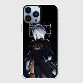Чехол для iPhone 13 Pro Max с принтом 2B в городе Новоалтайск,  |  | Тематика изображения на принте: 2b | 2b nier automata | a2 | nier | nier automata | nier: automata | ниер | ниер автомата | ниир автомата | ньер автомата