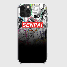 Чехол для iPhone 12 Pro Max с принтом SENPAI в городе Новоалтайск, Силикон |  | Тематика изображения на принте: ahegao | anime | kawai | kowai | oppai | otaku | senpai | sugoi | waifu | yandere | аниме | ахегао | ковай | культура | отаку | семпай | сенпай | тренд | яндере