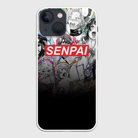 Чехол для iPhone 13 mini с принтом SENPAI в городе Новоалтайск,  |  | ahegao | anime | kawai | kowai | oppai | otaku | senpai | sugoi | waifu | yandere | аниме | ахегао | ковай | культура | отаку | семпай | сенпай | тренд | яндере
