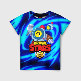 Детская футболка 3D с принтом BRAWL STARS NANI | БРАВЛ СТАРС НАНИ в городе Новоалтайск, 100% гипоаллергенный полиэфир | прямой крой, круглый вырез горловины, длина до линии бедер, чуть спущенное плечо, ткань немного тянется | bibi | brawl stars | coach mike | crow | gale | leon | leon shark | max | mecha crow | mortis | mr.p | nani | phoenix | sally leon | sandy | spike | sprout | tara | virus 8 bit | werewolf | ворон | оборотень