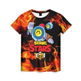 Женская футболка 3D с принтом BRAWL STARS NANI в городе Новоалтайск, 100% полиэфир ( синтетическое хлопкоподобное полотно) | прямой крой, круглый вырез горловины, длина до линии бедер | bibi | brawl stars | coach mike | crow | gale | leon | leon shark | max | mecha crow | mortis | mr.p | nani | phoenix | sally leon | sandy | spike | sprout | tara | virus 8 bit | werewolf | ворон | оборотень
