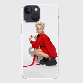 Чехол для iPhone 13 mini с принтом DOJA CAT в городе Новоалтайск,  |  | Тематика изображения на принте: amala | amalaratna zandile dlamini | doja cat | hot pink | mooo | music | pink | rap | say so | интернет | корова | мем | музыка | мууу | розовый | рэп