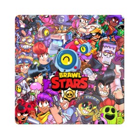 Магнит виниловый Квадрат с принтом BRAWL STARS NANI в городе Новоалтайск, полимерный материал с магнитным слоем | размер 9*9 см, закругленные углы | bibi | brawl stars | coach mike | crow | gale | leon | leon shark | max | mecha crow | mortis | mr.p | nani | phoenix | sally leon | sandy | spike | sprout | tara | virus 8 bit | werewolf | ворон | оборотень