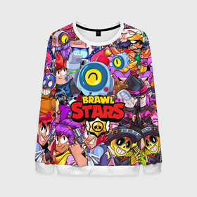 Мужской свитшот 3D с принтом BRAWL STARS NANI в городе Новоалтайск, 100% полиэстер с мягким внутренним слоем | круглый вырез горловины, мягкая резинка на манжетах и поясе, свободная посадка по фигуре | bibi | brawl stars | coach mike | crow | gale | leon | leon shark | max | mecha crow | mortis | mr.p | nani | phoenix | sally leon | sandy | spike | sprout | tara | virus 8 bit | werewolf | ворон | оборотень