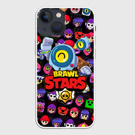 Чехол для iPhone 13 mini с принтом BRAWL STARS NANI в городе Новоалтайск,  |  | bibi | brawl stars | coach mike | crow | gale | leon | leon shark | max | mecha crow | mortis | mr.p | nani | phoenix | sally leon | sandy | spike | sprout | tara | virus 8 bit | werewolf | ворон | оборотень